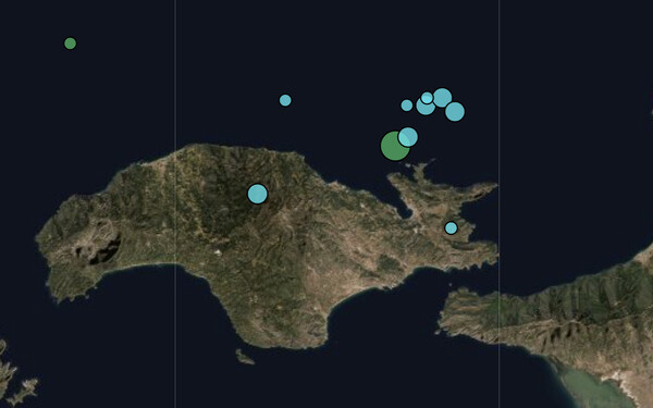 Νέος σεισμός 4,2 Ρίχτερ στη Σάμο - Αισθητός στο νησί