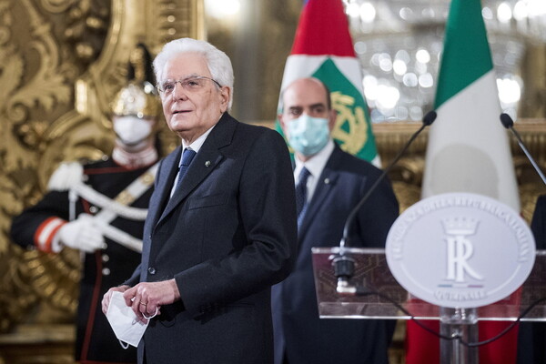Ιταλία: Ο Ματαρέλα ανέθεσε διερευνητική εντολή στον πρόεδρο της Βουλής