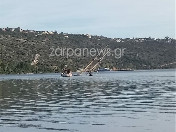 Κρήτη: Τραγωδία στο λιμάνι της Σούδας - Βυθίστηκε ιστιοφόρο - Νεκρός ένας άνδρας