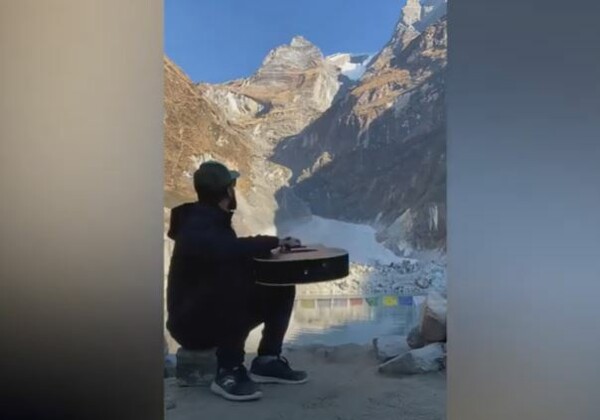 Νεπάλ: Τεράστια χιονοστιβάδα διέκοψε το selfie video ενός μουσικού