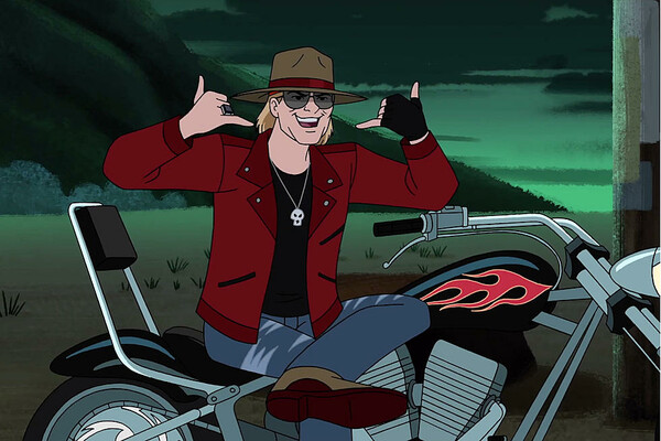 Ο Axl Rose των Guns N’ Roses σε επεισόδιο του «Scooby Doo» (ΒΙΝΤΕΟ)