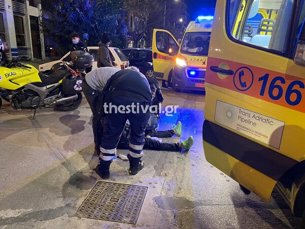 Μαχαίρωσαν ζευγάρι στο κέντρο της Θεσσαλονίκης