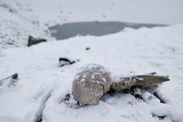 Η μυστηριώδης «λίμνη των σκελετών» στην Ινδία - Εκατοντάδες άνθρωποι θαμμένοι στους πάγους