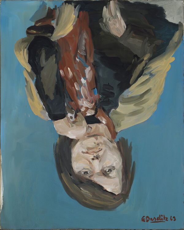 Ο Georg Baselitz δώρισε έξι από το πρωτοποριακά, ανάποδα πορτρέτα του στο Met
