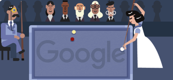 Μασάκο Κατσούρα: Αφιερωμένο στην «Πρώτη Κυρία του μπιλιάρδου» το σημερινό doodle της Google