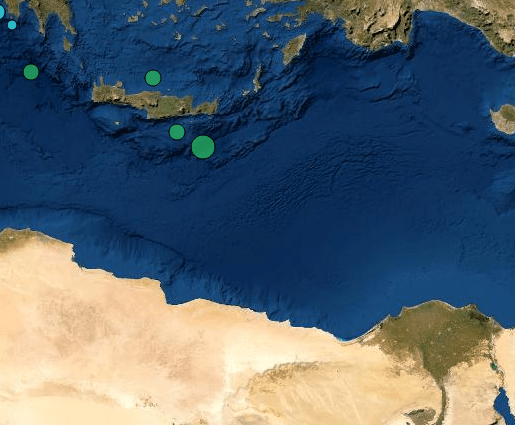 Κρήτη: Σεισμός 4,1 Ρίχτερ ανοιχτά της Ιεράπετρας