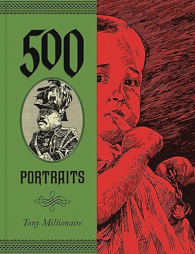500 πορτρέτα με την υπογραφή του διάσημου κομίστα Τόνι Μίλιονερ