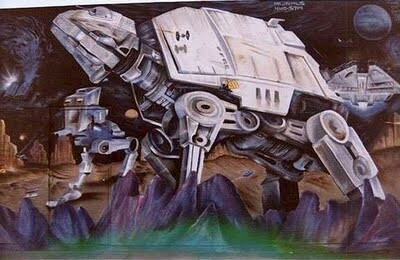 Star Wars Graffiti