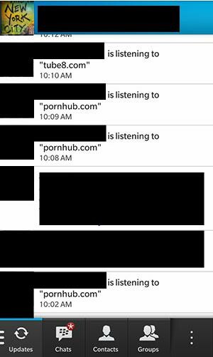 Χρήστες BlackBerry, όλοι οι φίλοι σας ξέρουν ότι παρακολουθείτε πορνό