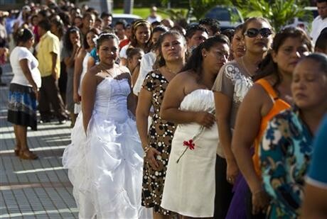 Νικαράγουα: Μαζικός γάμος για 550 ζευγάρια