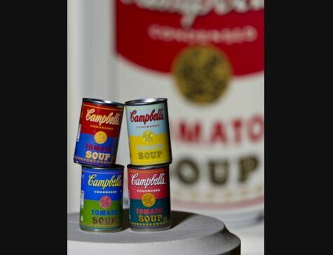 Η σούπα Campbell’s τιμά τον Andy Warhol