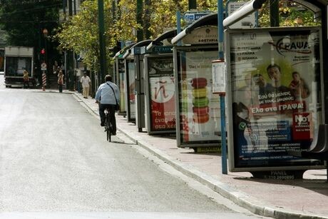 Χωρίς λεωφορεία και σήμερα