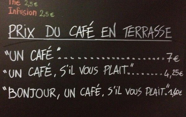 Καφέ στη Νίκαια χρεώνει ακριβότερα τους αγενείς