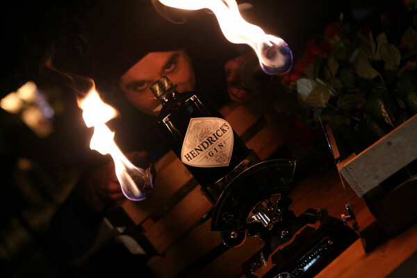 Pop up Events από το super premium Gin Hendrick’s