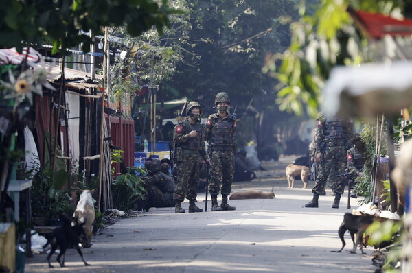 Myanmar coup: 'We were told to shoot protesters', say police who fled