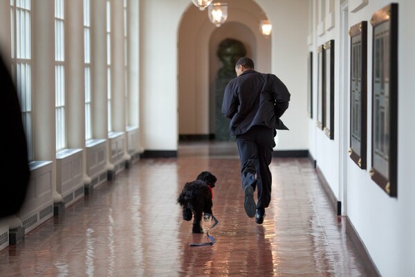 Ο κ. Ομπάμα χαλαρώνει στο Λευκό Οίκο