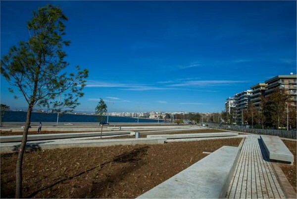 Έτοιμη η νέα παραλία της Θεσσαλονίκης