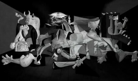 H Guernica σε 3D (το κυβιστικό σύμπαν του Pablo Piccaso)