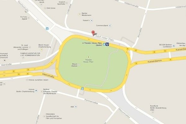 Το Google Maps εμφάνισε πλατεία του Βερολίνου με το όνομα “Αδόλφος Χίτλερ”