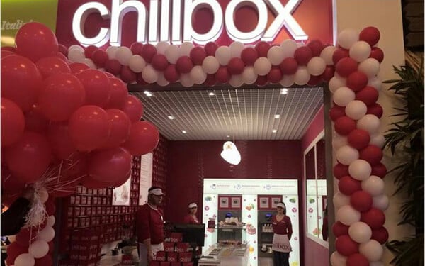 Frozen yogurt chillbox και σε Η.Π.Α., Τουρκία και Ρωσία