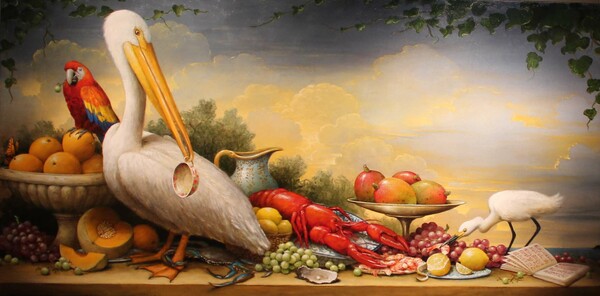 Ο Kevin Sloan ζωγραφίζει ονειρικούς κόσμους αλλά πατάει γερά στην γη