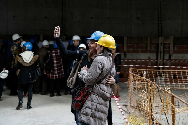 Σήμερα το πρωί μπήκαμε στο Μετρό Θεσσαλονίκης