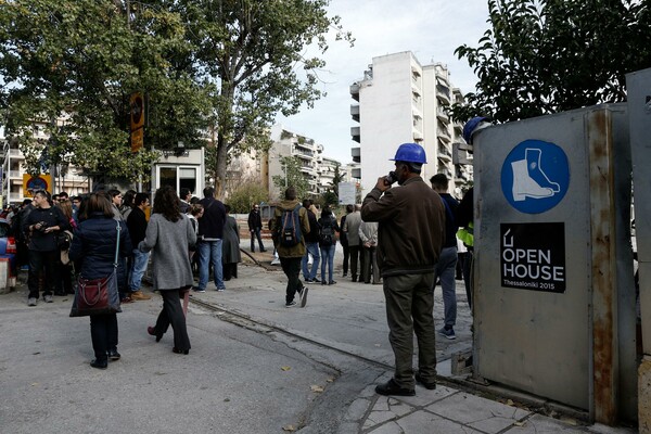 Σήμερα το πρωί μπήκαμε στο Μετρό Θεσσαλονίκης