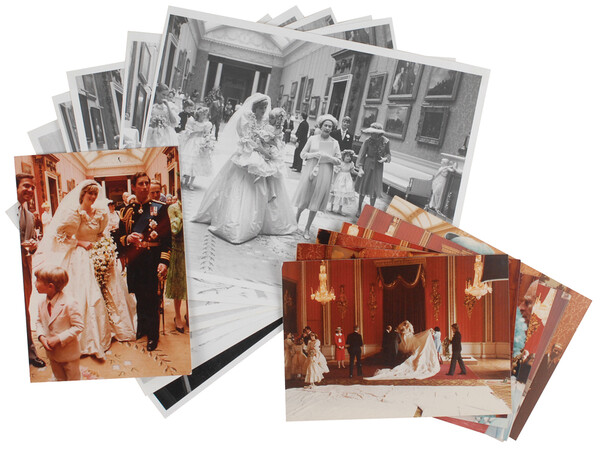 Αδημοσίευτες φωτογραφίες από το γάμο της Νταϊάνα και του Καρόλου σε πλειστηριασμό