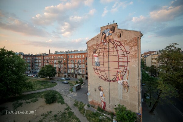 Ernest Zacharevic: Χρώμα και έμπνευση στις πόλεις του κόσμου