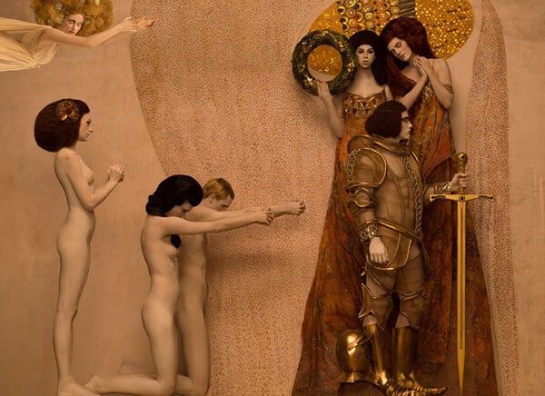 Οι πίνακες του Gustav Klimt "ζωντανεύουν" με φωτογραφικό τρόπο