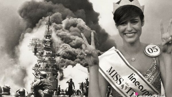 Η Μις Ιταλία θα ήθελε να μπορούσε να ζει στον πόλεμο