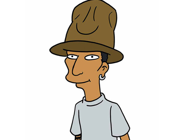 O Pharrell Williams στους Simpsons