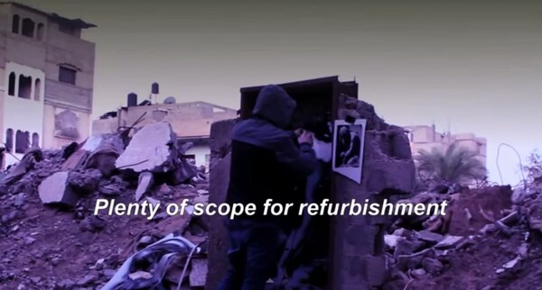 O Βanksy κινηματογράφησε το πώς κατάφερε να μπει στην Γάζα και να δημιουργήσει τα νέα του έργα