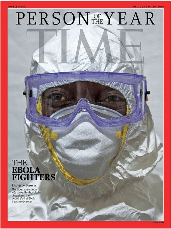 ΤΙΜΕ: Οι «Μαχητές του Έμπολα» Πρόσωπo της Χρονιάς