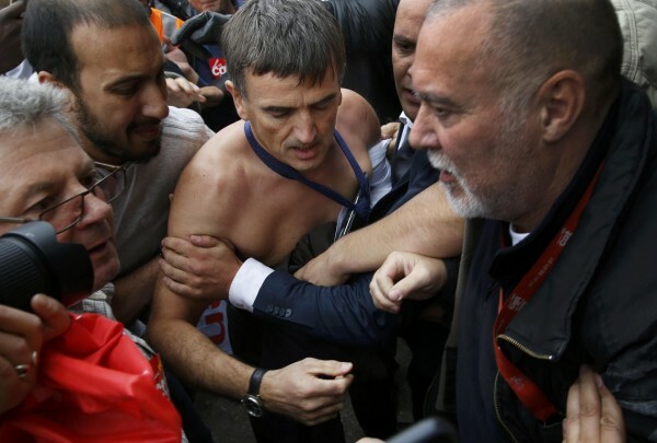 Απολύθηκαν οι υπάλληλοι της Air France που επιτέθηκαν στους διευθυντές