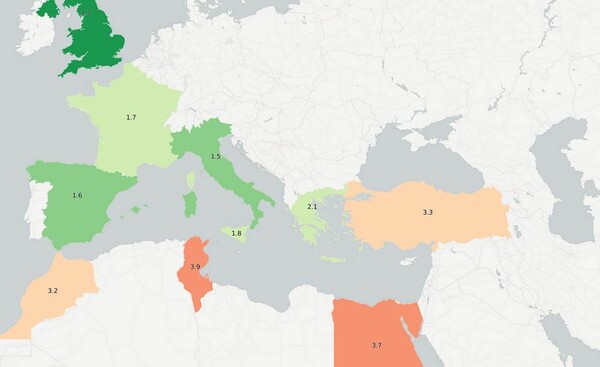 Οι χώρες που φοβούνται οι Βρετανοί να ταξιδέψουν