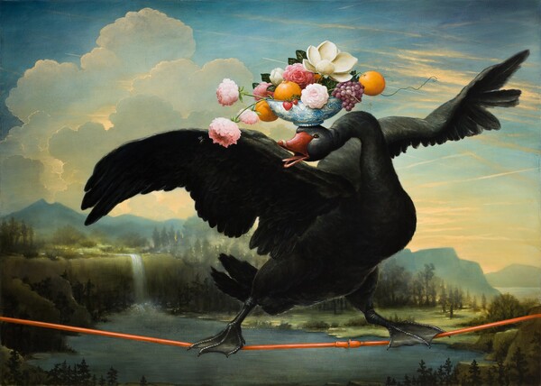 Ο Kevin Sloan ζωγραφίζει ονειρικούς κόσμους αλλά πατάει γερά στην γη