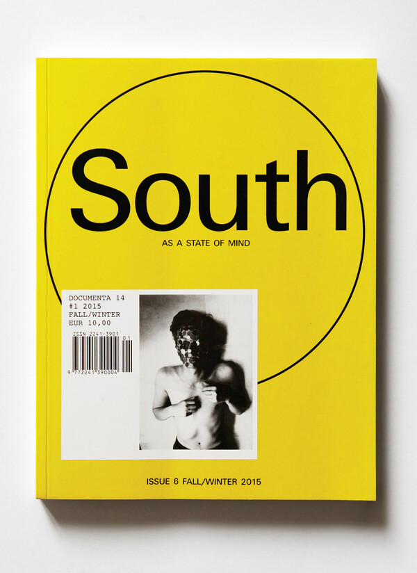 Ξεφυλλίζοντας το επίσημο περιοδικό της documenta14 «South as a State of Mind», με τους συντελεστές της έκδοσης