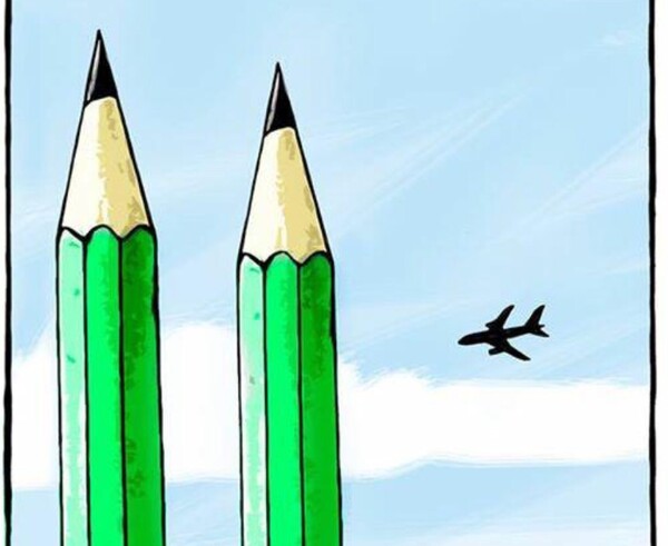Σκιτσογράφοι από όλο τον κόσμο ζωγραφίζουν την διαμαρτυρία τους για το μακελειό στο Charlie Hebdo