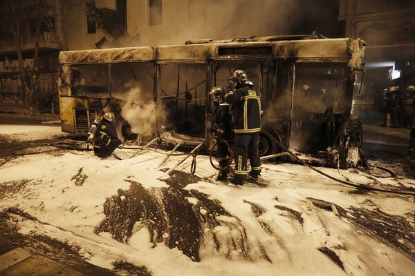 Δεκάδες προσαγωγές για τα επεισόδια μετά την πορεία υπέρ Ρωμανού