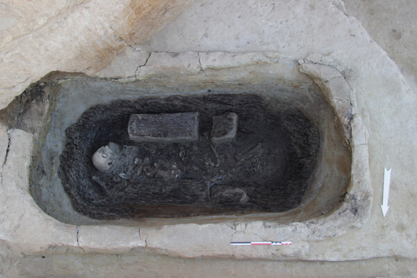Ένα ευαίσθητο εύρημα από την ανασκαφή στο Δέλτα Φαλήρου