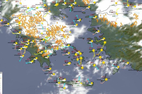 Ραγδαία επιδείνωση του καιρού