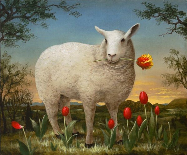 Ο Kevin Sloan ζωγραφίζει ονειρικούς κόσμους αλλά πατάει γερά στην γη