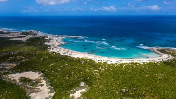 Beautiful private island in Bahamas goes up for sale