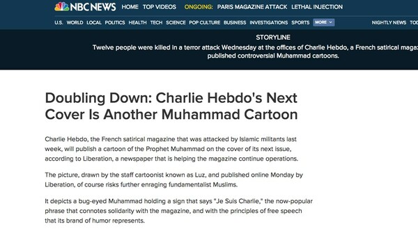 Ποια media δεν δημοσιεύουν το νέο εξώφυλλο του Charlie Hebdo