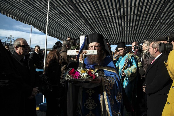 Εορτασμός των Θεοφανείων υπό δριμύ ψύχος