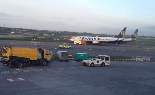 Δύο αεροσκάφη της Ryanair συγκρούστηκαν στο αεροδρόμιο του Δουβλίνου