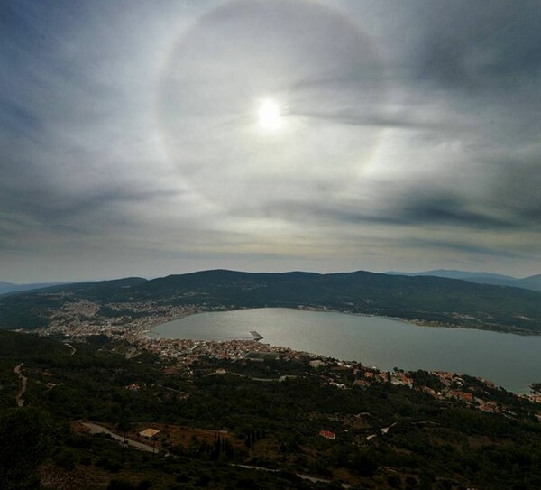 Ένα σπάνιο μετεωρολογικό φαινόμενο στη Σάμο