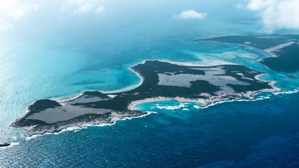 Beautiful private island in Bahamas goes up for sale