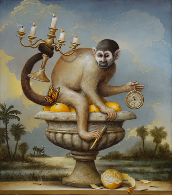 Ο Kevin Sloan ζωγραφίζει ονειρικούς κόσμους αλλά πατάει γερά στην γη